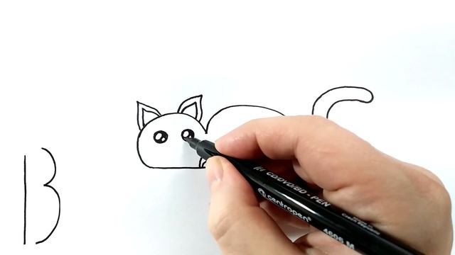 Рисунок из цифры 13, Кошка смотреть онлайн