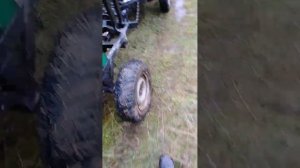 тест лебёдки Electric winch 4000lb