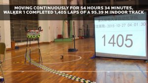 Шагающий робот установил рекорд Гиннесса по пройденной дистанции