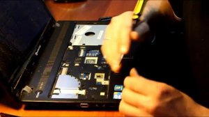 Как разобрать ноутбук Packard bell PEW91