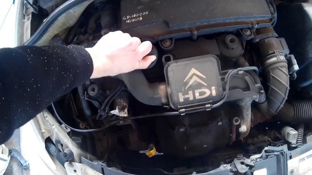 CITROEN Check Engine Oil Level / Vérifier niveau huile moteur peugeot