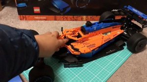 Quick look at the 2022 lego mclaren F1 car