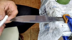 полировка ножа х12мф