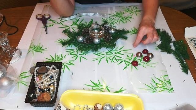 Новогодний подсвечник своими руками./Новогодние поделки/DIY