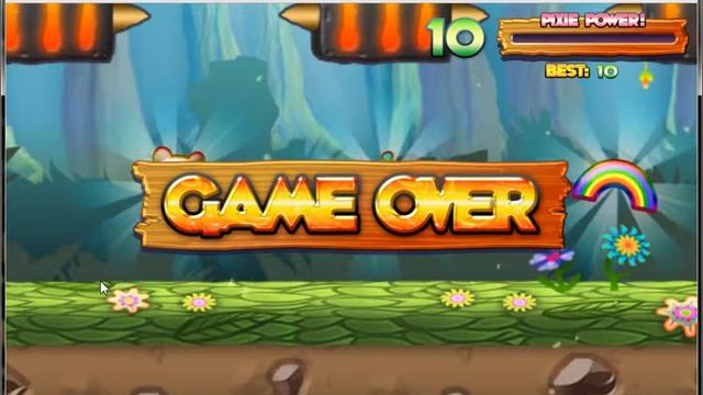 Pixi.js - 2D Running Game смотреть онлайн