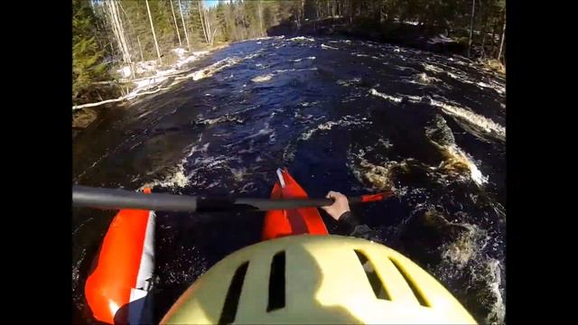 р. Укса, май 2017, сплав на катамаранах смотреть онлайн