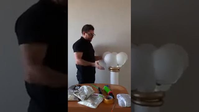 Мастер - класс. Цветочный декор: колонна с цветами. (часть 1) смотреть онлайн