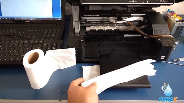 Epson Limpeza de bicos entupidos limpeza da cabeça de impressão todos cabeçote Epson ? смотреть онлайн