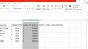 TES MICROSOFT EXCEL UNTUK SELEKSI LAMARAN KERJA