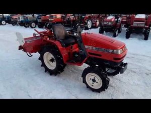 Трёхцилиндровый трактор YANMAR KE-3 за 300 000 руб.