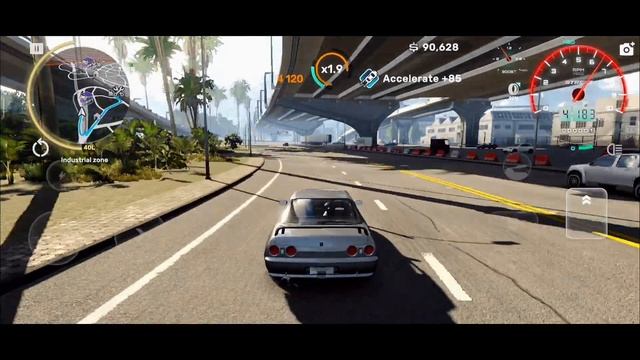 Carx Street Nissan Skyline GTR R32 смотреть онлайн