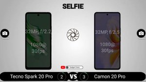 Tecno Spark 20 Pro vs Tecno Camon 20 Pro
