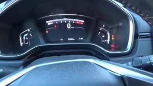 Honda CR-V-How To Change From Kilometers To Miles