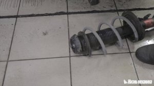 ? Замена передних стоек Киа Венга (Kia Venga) Ремонт автомобилей Kia