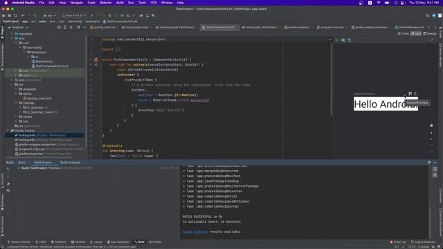 Implement JETPACK COMPOSE in your ANDROID Project | XML To Jetpack Compose