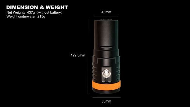 OrcaTorch D910V Underwater Video Light Max 5000 Lumens смотреть онлайн