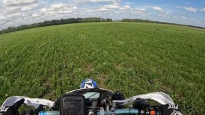 Погоня за зайцем/покатушки выходного дня с семьёй.