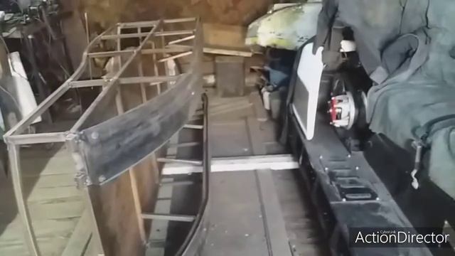 Грузовые Сани (волокуши )для снегохода буран.Часть 3 смотреть онлайн