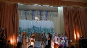 Рождественский детский спектакль.