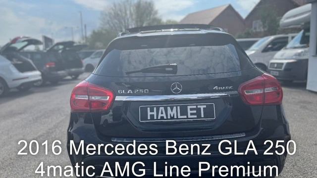 2016 Mercedes Benz GLA 250 4matic AMG Line Premium смотреть онлайн