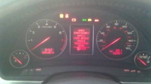 Тест исполнителей приборной панели AUDI A4 B6 8E