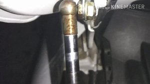 Установка газовых упоров на капот Лифан цебриум