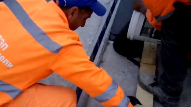 Устройство переходной зоны деформационного шва Maurer материалом WaboCrete II компанией Росдорстрой
