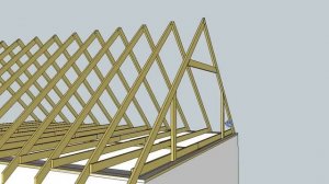 Секреты строительства.Стропильная система часть2