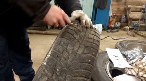 Дошиповка зимней резины своими руками / Do-it-yourself studding of winter tires