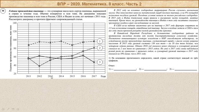 Задания по математике впр 2020