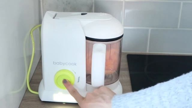 MAKE YOUR OWN BABY PUREE WITH BEABA BABYCOOK TUTORIAL | MAISY MEOW смотреть онлайн