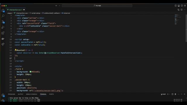 Enhance User Experience: Intersection Observer API with Vue.js in Web Animation