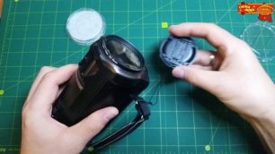 Крышка для объектива камеры, защитный фильтр, бленда и "башмак" для Panasonic HC-V760 # China Mina