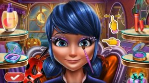 ЛЕДИ БАГ макияж на Хэлоуин Halloween LADY BAG | Zlata Game Time