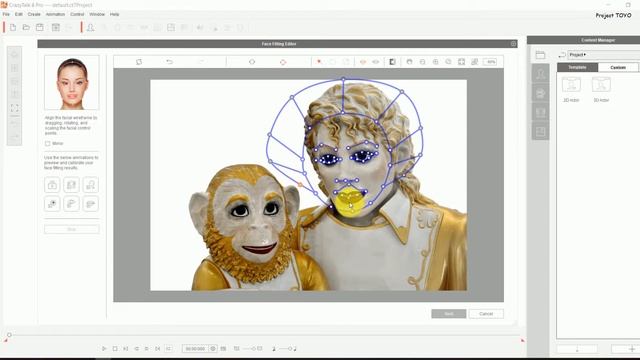 Tutorial how to create 3D character from a photo with CrazyTalk 8 Pipeline смотреть онлайн