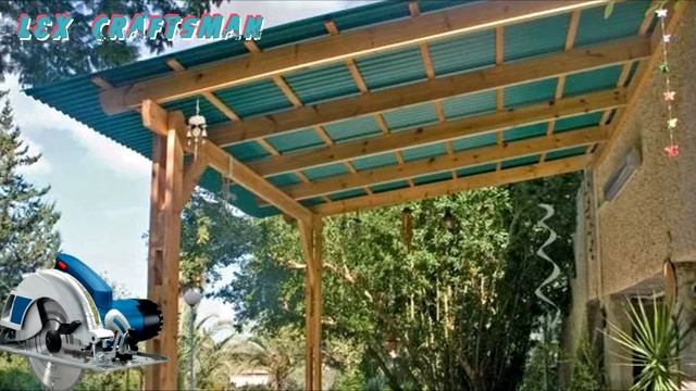 Навес своими руками|do-it-yourself Canopy|способы строительства