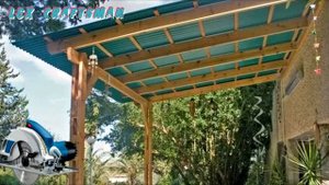 Навес своими руками|do-it-yourself canopy|способы строительства