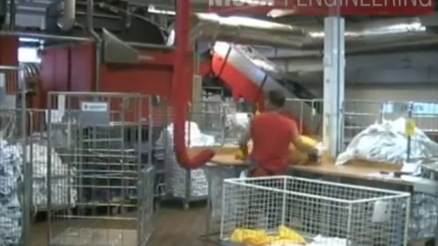 Nissa Engineering - транспортировка мешков вакуумной системой vaculex TL смотреть онлайн