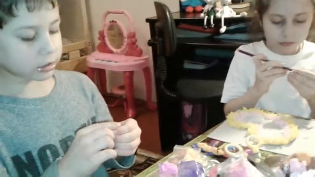 Делаем сердечко в технике торцевание и Лунтика из воздушного пластилина смотреть онлайн