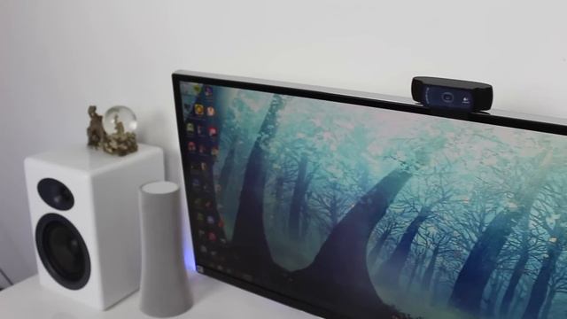 Desk Setup Tour 2015 ! TWO 34 inch Ultra Wide Screen Monitors ! смотреть онлайн