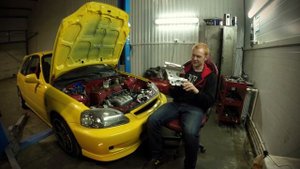 4/4 Свап Honda Civic (6 gen): о косяках свапа, графики K20A и  B18c4, еще раз о масляных насосах