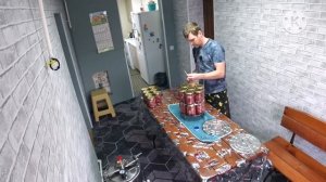 Переработка деревенского мяса! Готовим тушенку с автоклавом Малиновка.