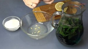 Напиток из базилика с лимоном  Необыкновенно вкусно и просто! Drink of basil
