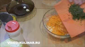 Салат с капустой и кукурузой