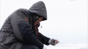 Серия 103. Со льда. Мормышка. Чудское озеро 1. Рыбалка с Нормундом Грабовскисом.