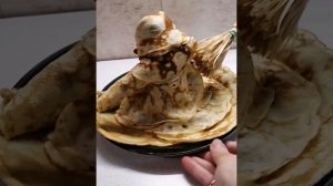 Кукла масленица из блинов