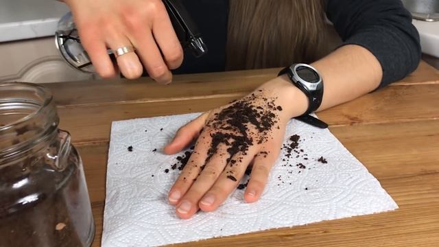 Масло и кофейный СКРАБ ОТ РАСТЯЖЕК И ЦЕЛЛЮЛИТА в домашних условиях ? POLI NA PALME смотреть онлайн