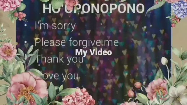 Ho o pono pono healing prayer#Healing#Ho'oponopono#medation смотреть онлайн