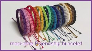 плетение браслета макраме
