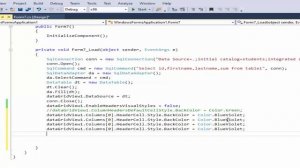 How to change background datagridview header and columns in C#